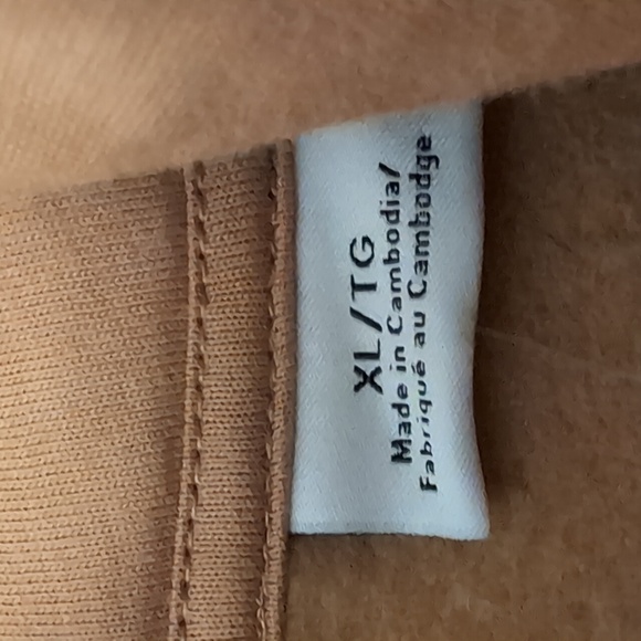 New With Tags! Timberland Beige Hoodie for Men Size XL - Picture 4 of 10